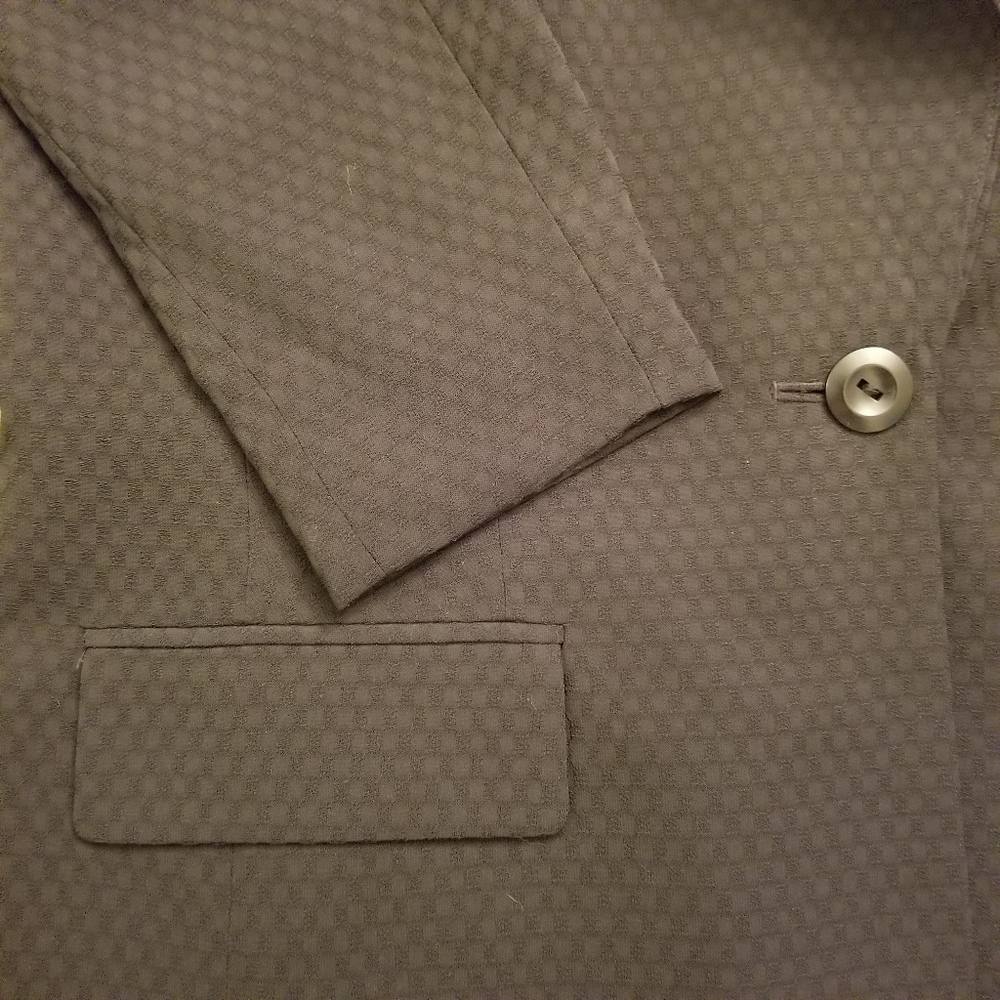 Jones New York Suit Black sz 12 - Picture 5 of 13